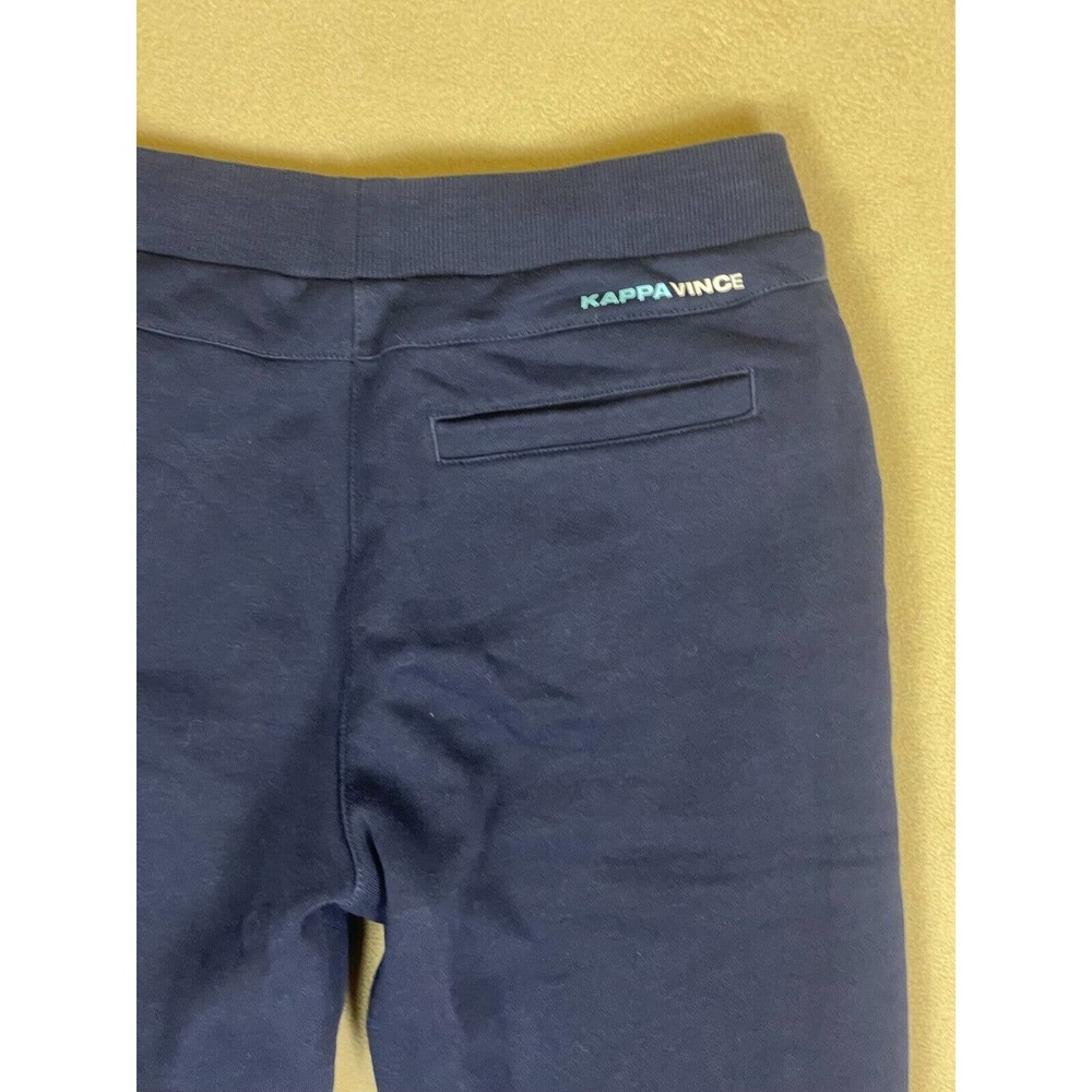 Kappa Sweatpants Adult Extra Small Blue Soccer Logo Spell Out Pocket Womens - Picture 9 of 11